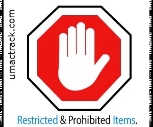 umac prohibited items